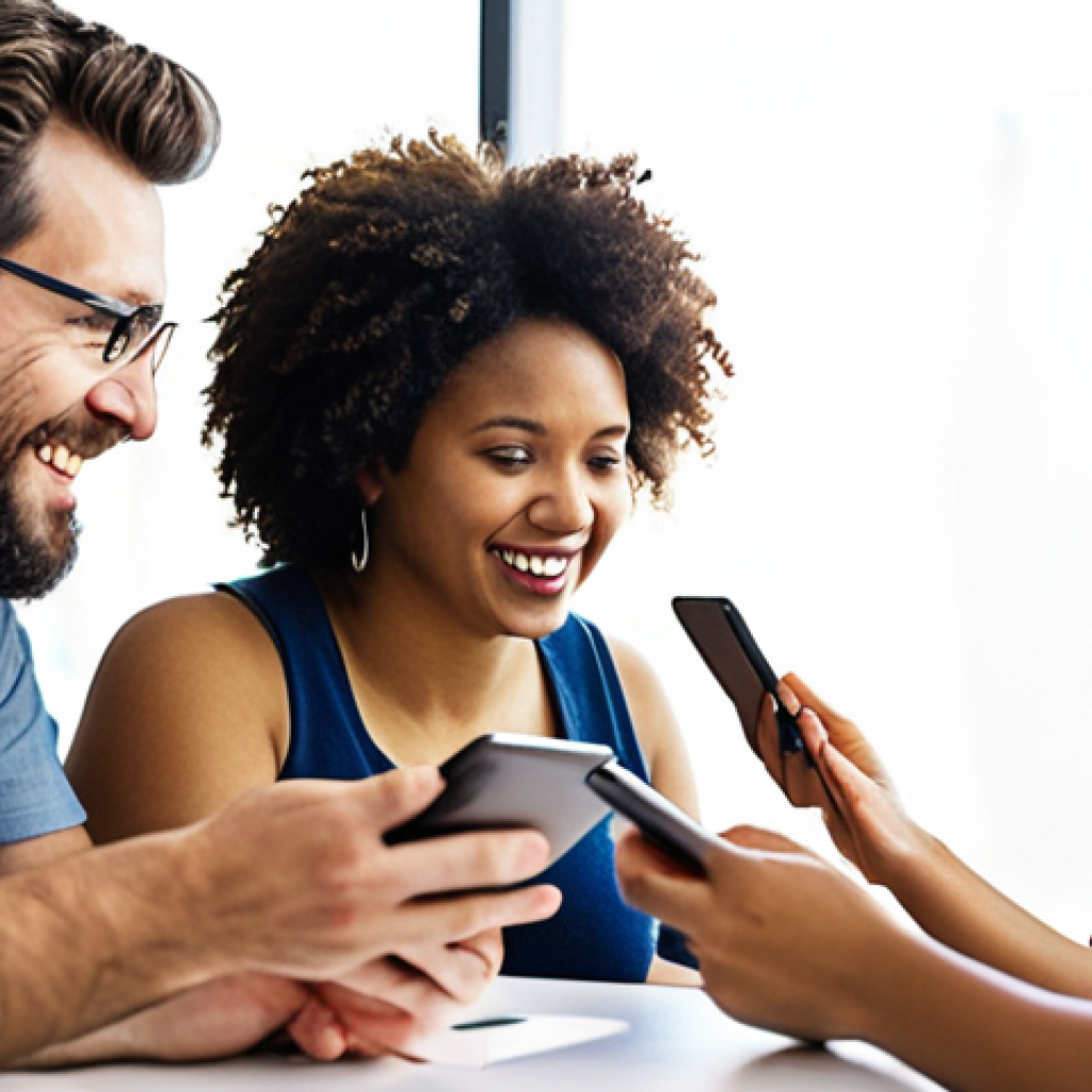 ** A vibrant, diverse group of cooperative members participating in a feedback session. Include tablets, open dialogue, and a sense of community. Focus on the theme of continuous improvement and member engagement. Soft, natural lighting.
**